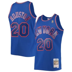 Allan Tendance Houston New York Knicks 1996/97 Throwback Dark Swingman Jersey Blue - Style contemporain - Restez à la mode avec ce maillot