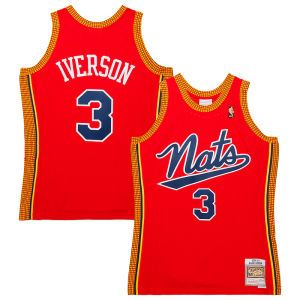 Allen Vibrant Iverson Philadelphia 76ers 2004/05 Hardwood Classics Swingman Jersey Red - Maillot de marque reconnue - Faites confiance à la qualité