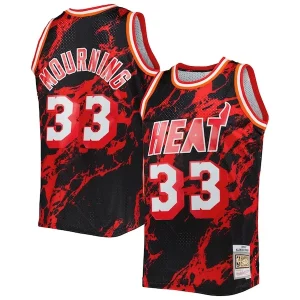 Alonzo Mourning Miami Heat 1996/97 Hardwood Classics Commémoratif Marble Swingman Jersey Black - Événement exclusif - Soyez l'un des premiers à avoir ce maillot