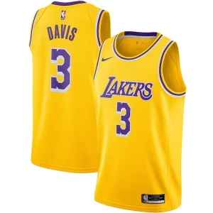 Anthony Davis Los Angeles Lakers Nike Swingman Jersey Dashing Gold Icon Edition - Collectionner ce maillot rare - Augmentez la valeur de votre collection