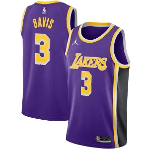 Anthony Davis Prime Los Angeles Lakers Jordan Brand 2020/21 Swingman Jersey Statement Edition Purple - Événement exclusif - Soyez l'un des premiers à avoir ce maillot