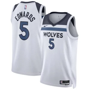 Anthony Edwards Minnesota Timberwolves Nike Unisex Swingman Confortable Jersey Association Edition White - Événement exclusif - Soyez l'un des premiers à avoir ce maillot