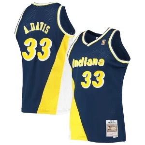 Antonio Davis Indiana Pacers 1996/97 Hardwood Classics Swingman Jersey Classique Navy - Livraison gratuite - Économisez sur les frais d'expédition