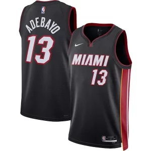 Bam Confortable Adebayo Miami Heat Nike Unisex Swingman Jersey Icon Edition Black - Stock limité - Commandez vite votre maillot exclusif
