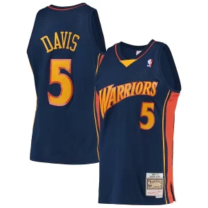 Baron Davis Golden State Warriors 2006/07 Hardwood Bold Classics Swingman Jersey Navy - Offre spéciale - Achetez maintenant et économisez