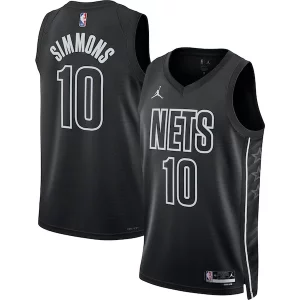 Ben Simmons Brooklyn Nets Bold Jordan Brand Unisex Swingman Jersey Statement Edition Black - Idéal pour les soirées de sport - Montrez votre style