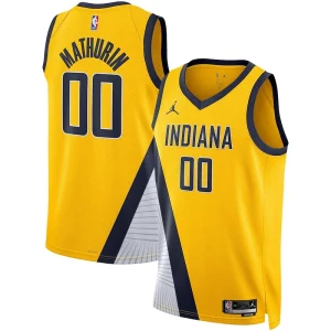 Bennedict Exclusif Mathurin Indiana Pacers Jordan Brand Unisex Swingman Jersey Statement Edition Gold - Garantie satisfaction - Si vous n'êtes pas satisfait