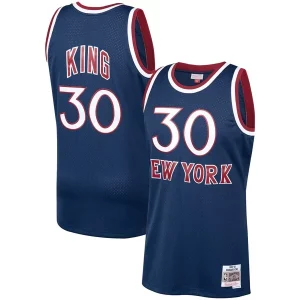 Bernard King New York Knicks 1982/83 Hardwood Classics Commémoratif Swingman Jersey Navy - Dernières unités - Ne manquez pas cette opportunité