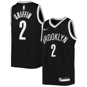 Blake Griffin Brooklyn Nets Nike Youth Swingman Jersey Dashing Icon Edition Black - Maillot de qualité supérieure - Durable et résistant