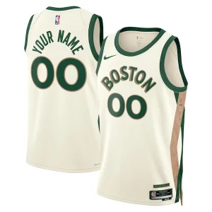 Boston Celtics Nike Unisex Bold 2023/24 Custom Swingman Jersey White City Edition - Livraison gratuite - Économisez sur les frais d'expédition
