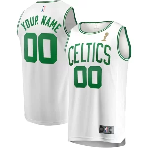 Boston Exceptionnel Celtics 2024 NBA Finals Champions Custom Fast Break Jersey White Association Edition - Confort et style combinés - Pour un look exceptionnel