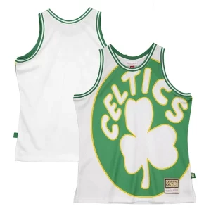 Boston Luxueux Celtics Hardwood Classics Blown Out Fashion Jersey White - Maillot authentique - Reproduit avec soin
