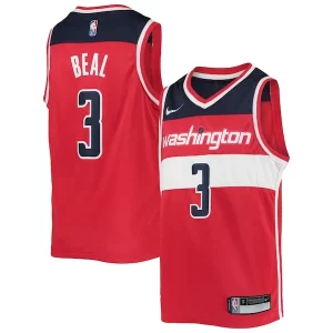 Bradley Beal Washington Wizards Nike Exclusif Youth 2021/22 Diamond Swingman Jersey Icon Edition Red - Maillot de qualité supérieure - Durable et résistant