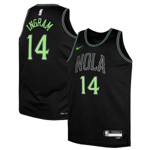 Brandon Ingram Bold New Orleans Pelicans Nike Youth Swingman Replica Jersey City Edition Black - Livraison gratuite - Économisez sur les frais d'expédition