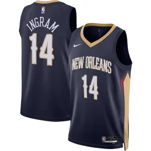 Brandon Ingram New Orleans Bold Pelicans Nike Unisex Swingman Jersey Icon Edition Navy - Offre spéciale - Achetez maintenant et économisez