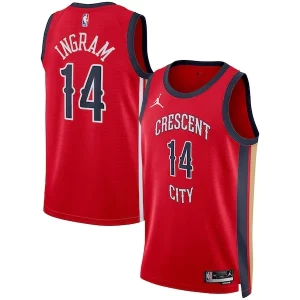 Brandon Ingram New Orleans Pelicans Jordan Brand Unisex Swingman Jersey Notable Statement Edition Red - Giftez-le à un fan dévoué - Livraison en temps pour les fêtes