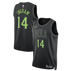 Brandon Ingram New Orleans Pelicans Nike Unisex 2023/24 Swingman Jersey Black City Unique Edition - Dernières unités - Ne manquez pas cette opportunité