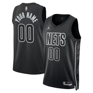 Brooklyn Nets Jordan Brand Unisex 2022/23 Swingman Custom Luxueux Jersey Statement Edition Black - Pour les amateurs de basketball passionnés - Livraison rapide
