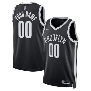Brooklyn Nets Nike 2021/22 Diamond Swingman Custom Jersey Incontournable Icon Edition Black - Nouvelle arrivée - Êtes-vous prêt pour la saison ?
