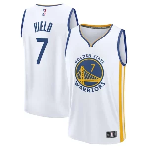 Buddy Hield Unique Golden State Warriors Fast Break Replica Player Jersey Association Edition White - Idéal pour les soirées de sport - Montrez votre style