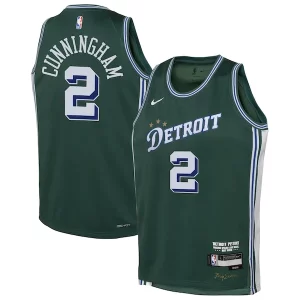 Cade Cunningham Detroit Unique Pistons Nike Youth 2022/23 Swingman Jersey City Edition Green - Offre d'achat groupé - Achetez avec vos amis et économisez