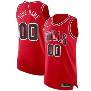 Chicago Bulls Nike Authentic Custom Jersey Red Icon Edition Magnifique - Confort et style combinés - Pour un look exceptionnel