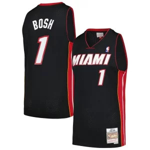Chris Bosh Miami Heat 2012/13 Tendance Hardwood Classics Swingman Jersey Black - Vêtement de fan emblématique - Montrez votre amour pour l'équipe