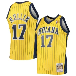 Chris Mullin Indiana Pacers 1999/00 Confortable Hardwood Classics Swingman Jersey Gold - Confort et style combinés - Pour un look exceptionnel