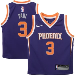 Chris Paul Phoenix Luxueux Suns Nike Preschool 2021/22 Replica Jersey Icon Edition Purple - Édition limitée - Uniques dans leur genre