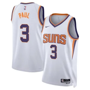 Chris Paul Phoenix Suns Nike Distingué Unisex Swingman Jersey Association Edition White/Purple - Pour les fans de la ligue - Un maillot authentique de la compétition