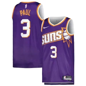 Chris Paul Phoenix Suns Nike Vibrant Unisex Swingman Jersey Icon Edition Purple/White - Promotion limitée - Profitez de la réduction avant qu'elle ne soit terminée