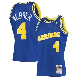 Chris Webber Distingué Golden State Warriors 1993/94 Hardwood Classics Swingman Jersey Royal - Fait à la main - Un produit unique et de qualité