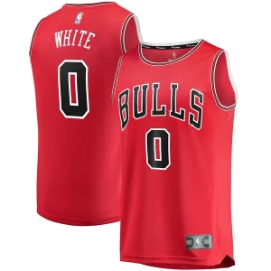 Coby White Chicago Bulls Youth Fast Break Replica Player Jersey Icon Edition Red Confortable - Idéal pour les collectionneurs - Qualité premium garantie