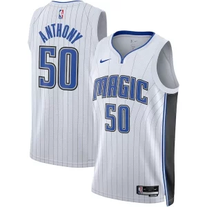 Cole Anthony Orlando Magic Nike Unisex Swingman Jersey Personalisable Association Edition White/Black - Édition limitée - Uniques dans leur genre