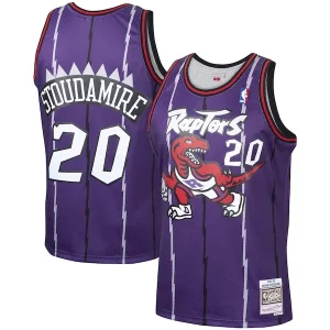 Damon Stoudamire Toronto Raptors 1995/96 Hardwood Classics Swingman Jersey Stylish Purple - Maillot de collection - Un bijou pour les amateurs
