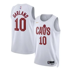 Darius Refiné Garland Cleveland Cavaliers Nike Unisex Swingman Jersey Association Edition White/Wine - Confort et style combinés - Pour un look exceptionnel