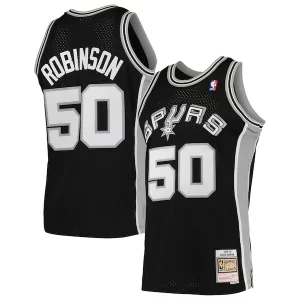 David Robinson Incontournable San Antonio Spurs 1991/92 Hardwood Classics Swingman Jersey Black - Nouvelle arrivée - Êtes-vous prêt pour la saison ?