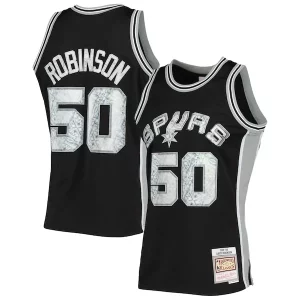 David Robinson San Antonio Spurs Captivant 1998/99 Hardwood Classics NBA 75th Anniversary Diamond Swingman Jersey Black - Livraison gratuite - Économisez sur les frais d'expédition