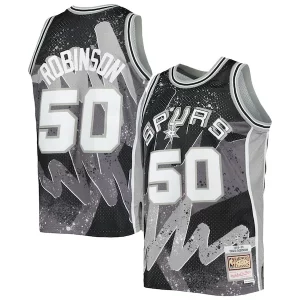 David Robinson San Antonio Spurs Hardwood Classics 1998/99 Hyper Hoops Swingman Jersey Black Luxueux - Livraison gratuite - Économisez sur les frais d'expédition