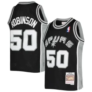 David Robinson San Antonio Spurs Youth 1998/99 Hardwood Classics Authentique Swingman Jersey Black - Confort et style combinés - Pour un look exceptionnel