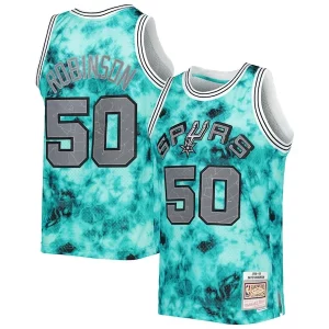 David Robinson San Stylish Antonio Spurs 1998/99 Galaxy Swingman Jersey Teal - Collectionner ce maillot rare - Augmentez la valeur de votre collection