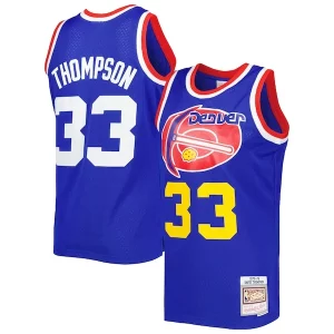 David Thompson Denver Nuggets Uniques Hardwood Classics 1975/76 Swingman Jersey Royal - Confort et style combinés - Pour un look exceptionnel