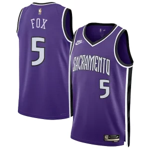 De'Aaron Fox Sacramento Kings Gracieux Nike Unisex 2024/25 Swingman Jersey Purple Classic Edition - Garantie satisfaction - Si vous n'êtes pas satisfait
