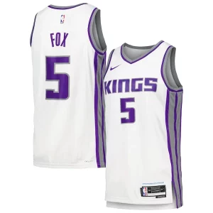 De'Aaron Fox Sacramento Kings Nike Notable Swingman Player Jersey Association Edition White - Confort et style combinés - Pour un look exceptionnel