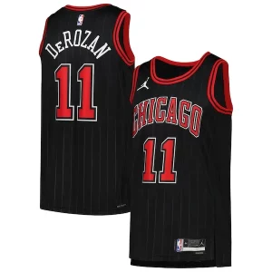 DeMar DeRozan Chicago Bulls Jordan Brand Unisex Swingman Jersey Magnifique Statement Edition Black - Confort et style combinés - Pour un look exceptionnel