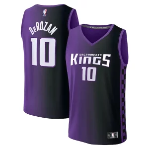 DeMar DeRozan Sacramento Luxueux Kings Fast Break Replica Jersey Statement Edition Purple - Livraison gratuite - Économisez sur les frais d'expédition