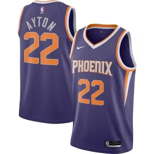 Deandre Ayton Phoenix Suns Nike 2020/21 Swingman Player Jersey Icon Magnifique Edition Purple - Fait à la main - Un produit unique et de qualité