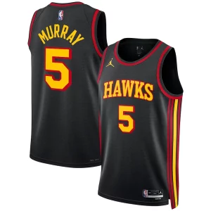 Dejounte Murray Atlanta Hawks Jordan Brand Unisex Refiné Swingman Jersey Statement Edition Black - Dernières unités - Ne manquez pas cette opportunité
