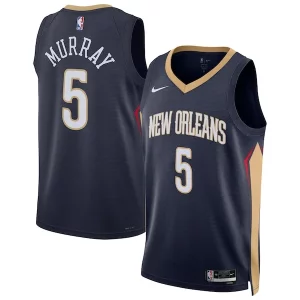 Dejounte Murray New Orleans Pelicans Nike Unisex Prime 2024 Offseason Addition Nike Swingman Jersey Navy - Pour les fans de la ligue - Un maillot authentique de la compétition
