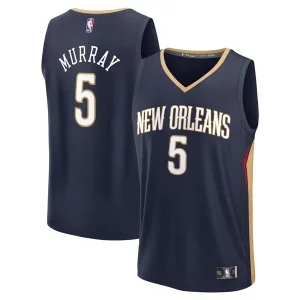 Dejounte Murray New Orleans Pelicans Youth Fast Break Uniques Replica Player Jersey Icon Edition Navy - Livraison gratuite - Économisez sur les frais d'expédition